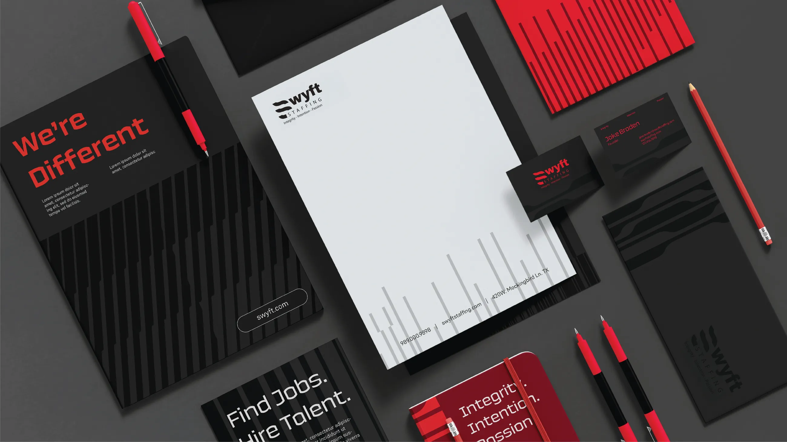 Swyft Staffing design